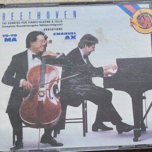 Music CD - Beethoven: Sonatas for Piano and Cello, 2 CDs, 1987